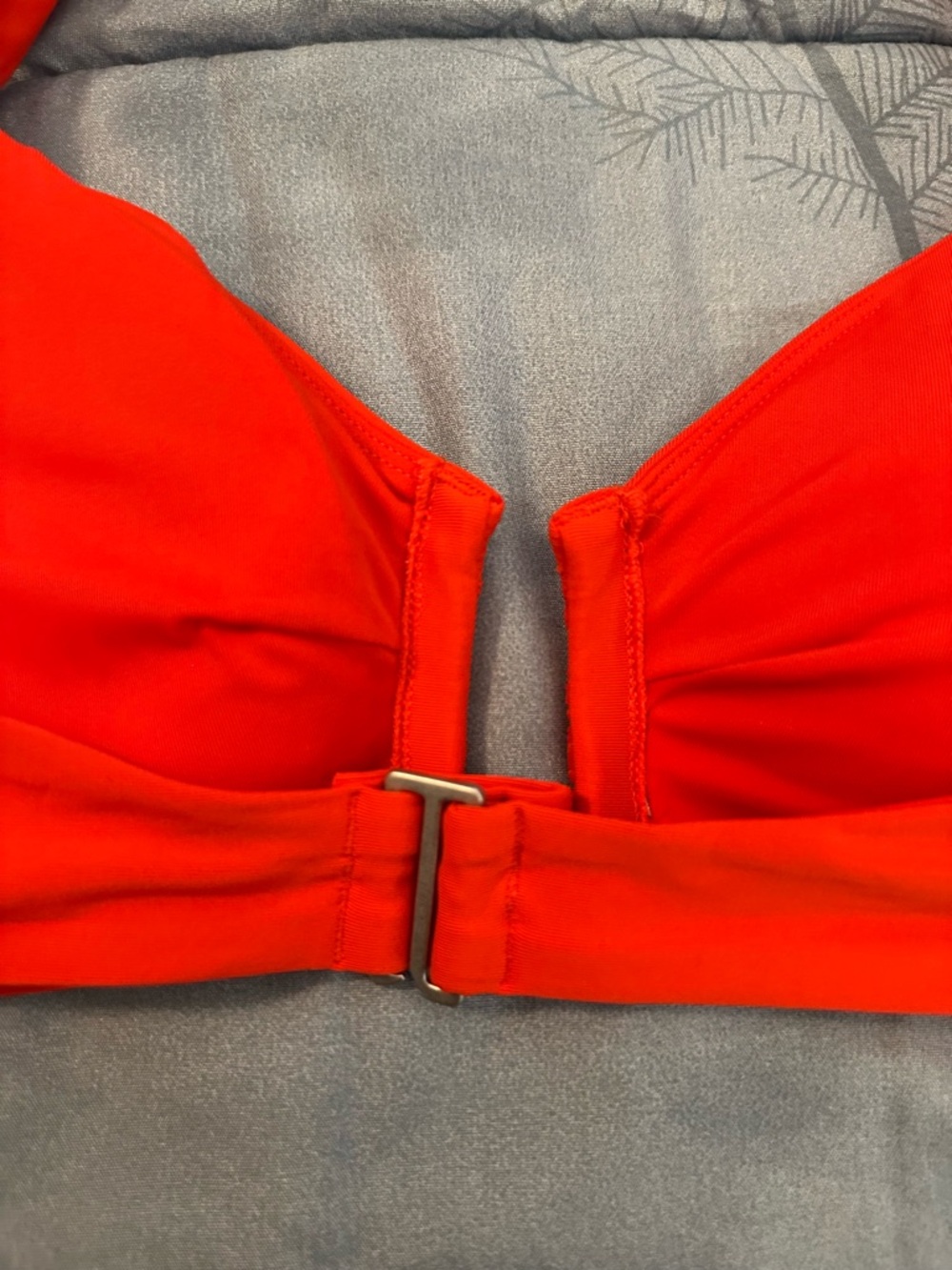 NWTS Calia Red Halter Swim Top - Women Swim Sz L - Picture 4 of 6